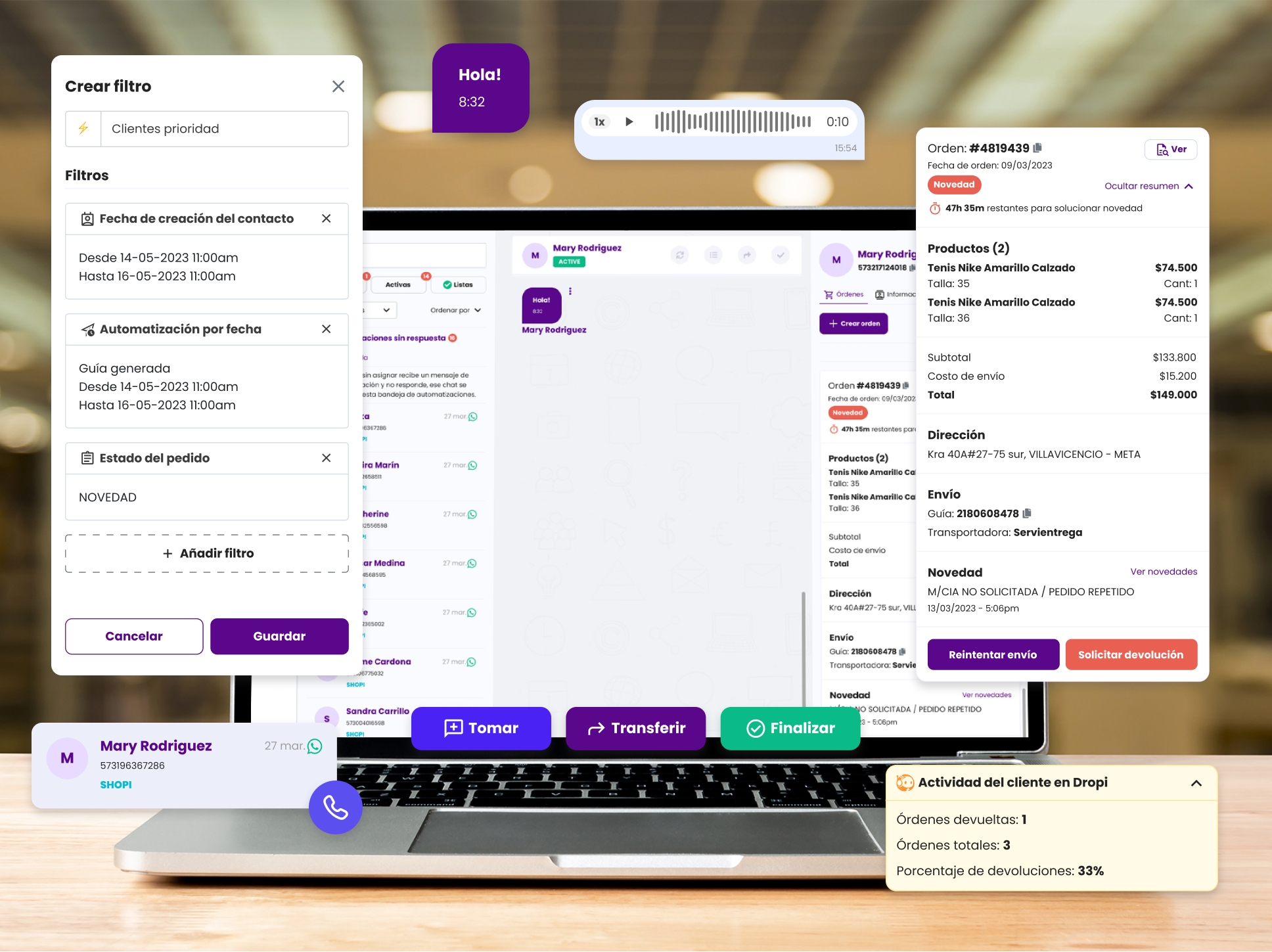 Chatcenter platform design