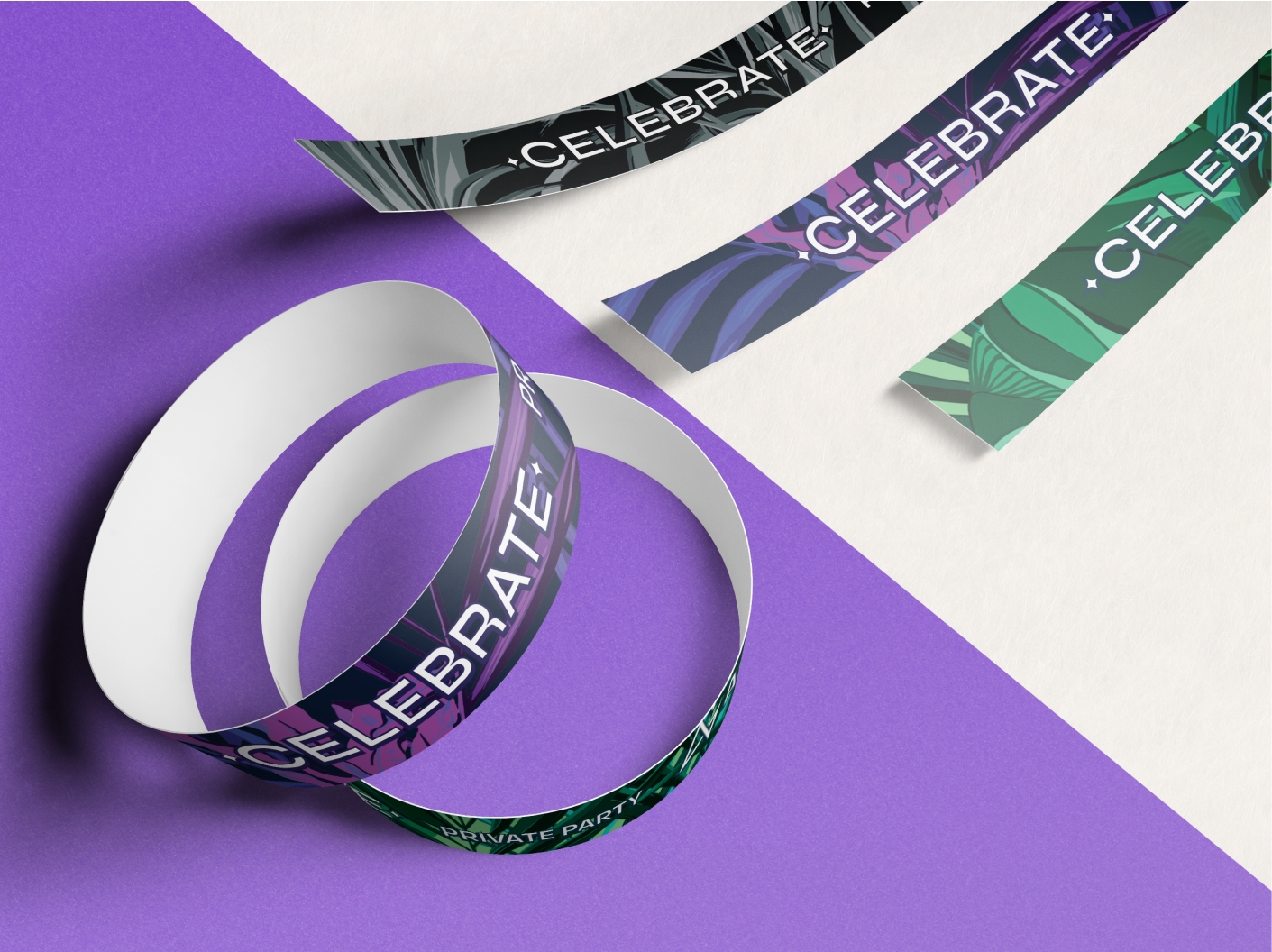Event wristband design
