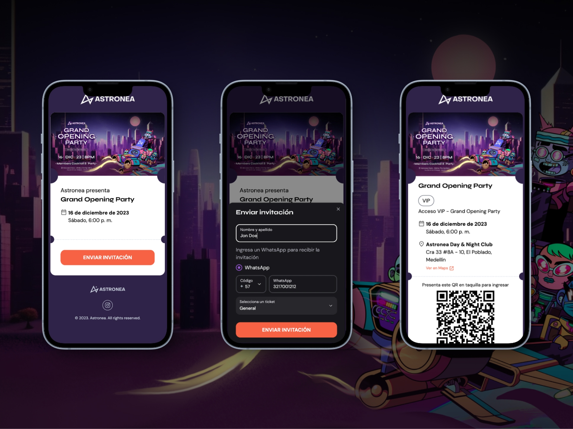 Event ticketing platform frontend
